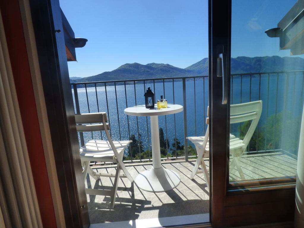 Casale Fe-Wo - Appartamenti Con Vista Lago Cannero Riviera Bagian luar foto