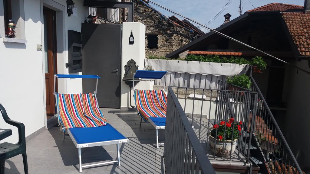 Casale Fe-Wo - Appartamenti Con Vista Lago Cannero Riviera Bagian luar foto