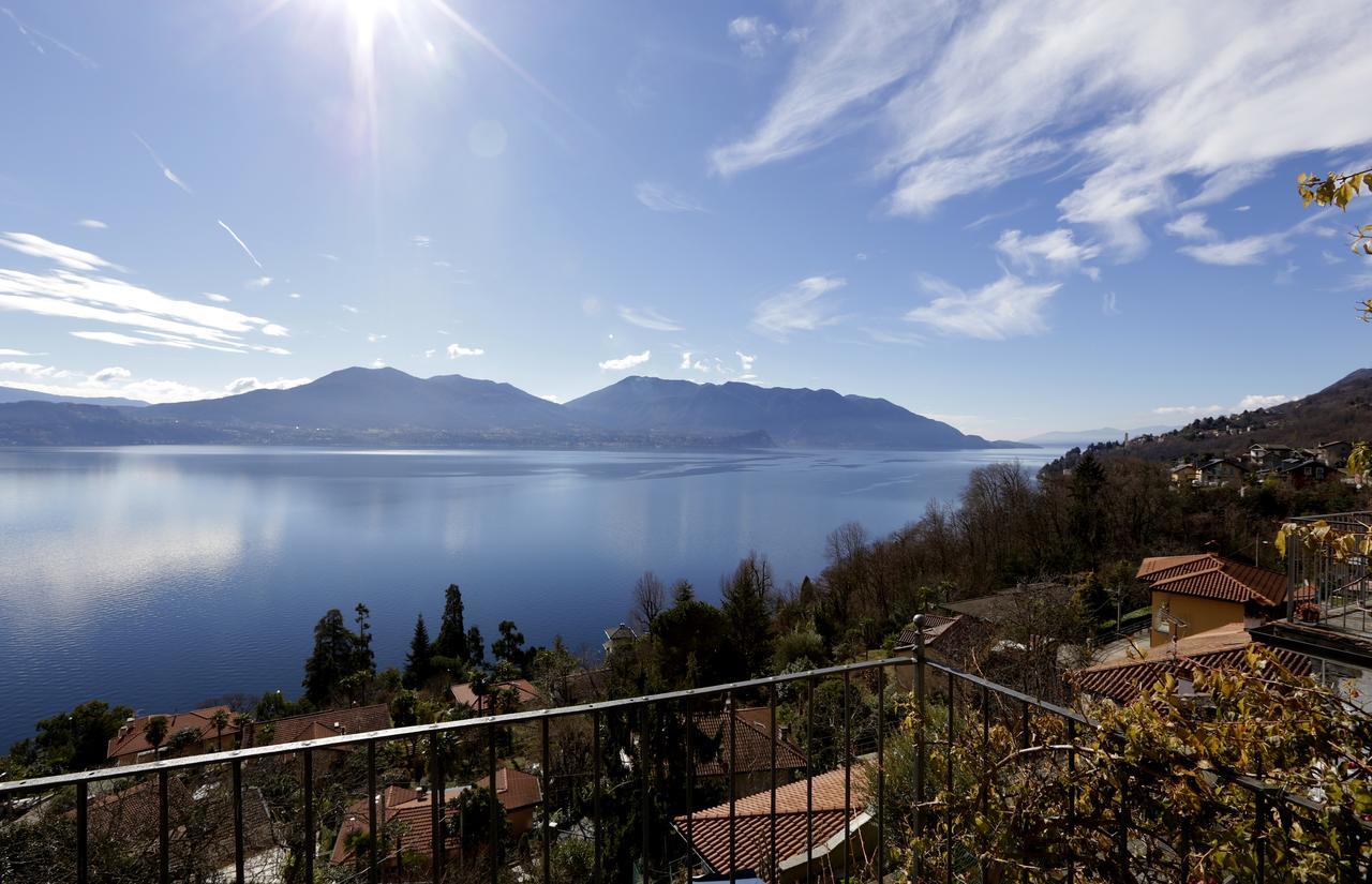 Casale Fe-Wo - Appartamenti Con Vista Lago Cannero Riviera Bagian luar foto