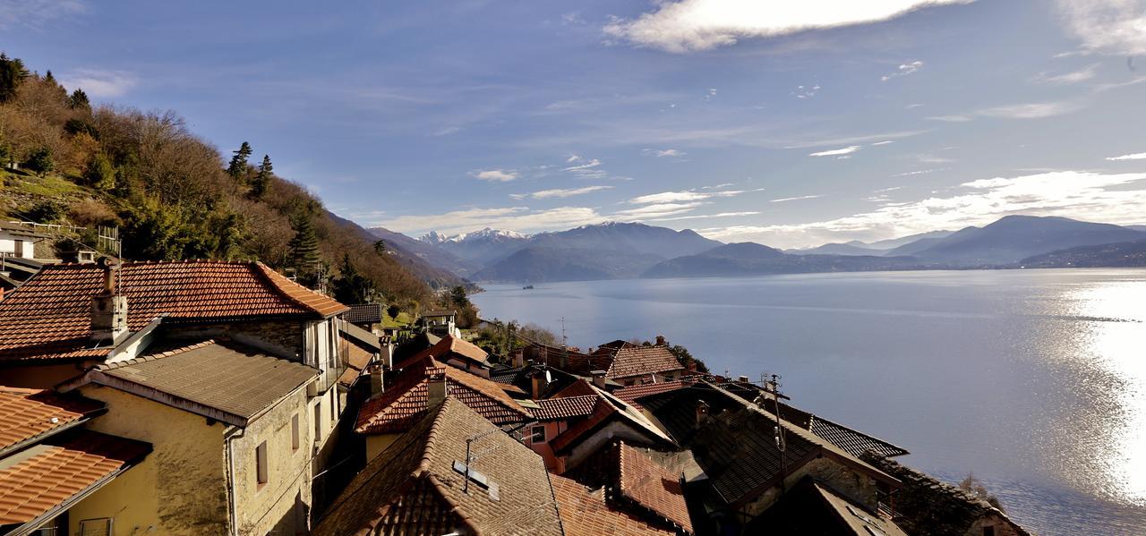 Casale Fe-Wo - Appartamenti Con Vista Lago Cannero Riviera Bagian luar foto